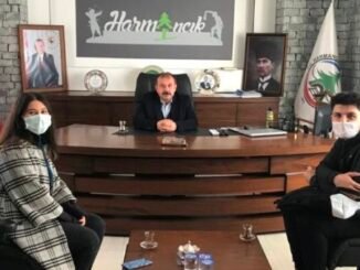HARMANCIK BELEDiYE BASKANI YILMAZ ATAS VE GENCLER