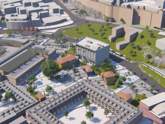 HANLAR BOLGESI CARSIBASI VE MERKEZ BANKASI BINASI