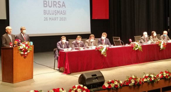 CHP GENEL BASKANI KEMAL KILICDAROGLU BAOB STK TEMSiLCiLERi TOPLANTISI