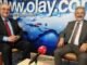 OLAY COM TR YAYINI VE NiLUFER BELEDiYE BASKANI TURGAY ERDEM