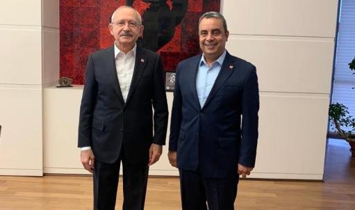CHP GENEL BASKANI KEMAL KILICDAROGLU VE CHP iL BASKANI iSMET KARACA