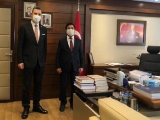 AK PARTi BURSA MiLLETVEKiLi DR MUSTAFA ESGiN VE ALTYAPI YATIRIMLARI GENEL MUDURU YALCIN EYiGUN