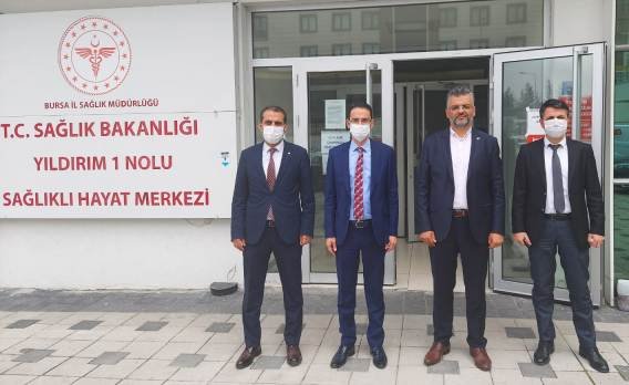 LIMAK GENEL MUDURU ALIERMAN AYTACI YILDIRIM ILCE SAGLIK MUDURU DR FERHAT EKINCI ZIYARETI LIMAK GENEL MUDURU ALIERMAN AYTACI YILDIRIM ILCE SAGLIK MUDURU DR FERHAT EKINCI ZIYARETI