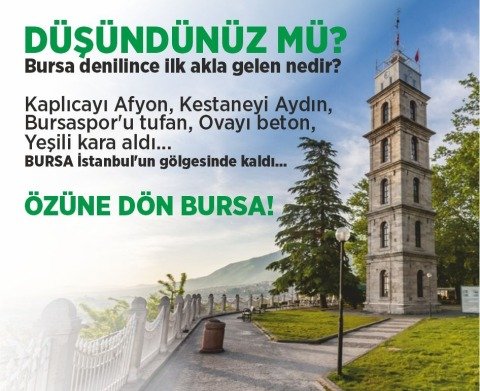 BURSA PLATFORMU FARKINDALIK SPOTLARI BURSA PLATFORMU FARKINDALIK SPOTLARI