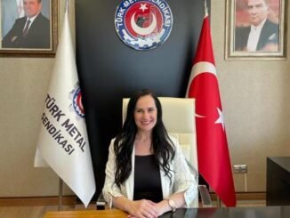 TURK METAL SENDiKASI BURSA SUBESi BASKANI SELDA TEKMAN