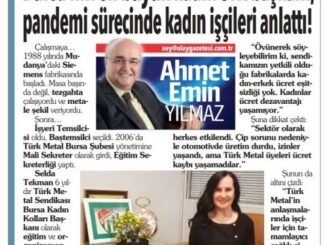 SELDA TEKMAN BURSANIN EN BUYUK KADIN STK BASKANI