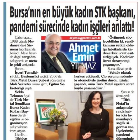 SELDA TEKMAN BURSANIN EN BUYUK KADIN STK BASKANI SELDA TEKMAN BURSANIN EN BUYUK KADIN STK BASKANI