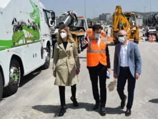 AK PARTi iL BASKANI DAVUT GURKAN CEVRE YOLU iNCELEME