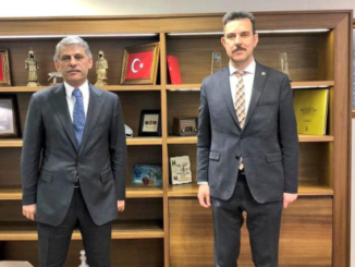 KULTUR VE TURIZM BAKAN YARDIMCISI NADISR ALPASLAN VE MUSTAFA ESGIN