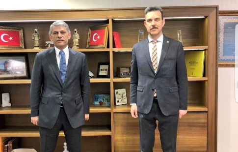 KULTUR VE TURIZM BAKAN YARDIMCISI NADISR ALPASLAN VE MUSTAFA ESGIN KULTUR VE TURIZM BAKAN YARDIMCISI NADISR ALPASLAN VE MUSTAFA ESGIN
