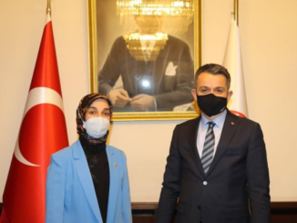 VILDAN YILMAZ GUREL VE TARIM VE ORMAN BAKANI BEKIR PAKDEMIRLI