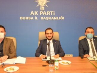 AK PARTI IL GENCLIK KOLLARI BASKANI OMER FARUK TEMIZTURK