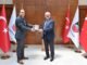 DiYARBAKIR VALiSi MUNiR KARALOGLU VE DiYARBAKIR BASIN iLAN KURUMU MUDURU OSMAN BASEGMEZ