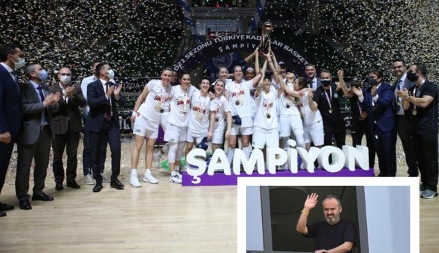 BUYUKSEHiR BELEDiYESPOR KADIN BASKETBOL SAMPiYON TAKIMI VE ALiNUR AKTAS
