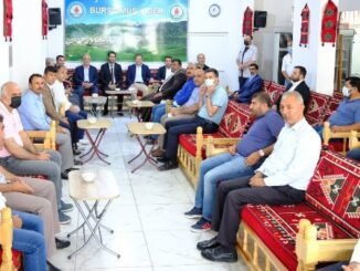 HAKAN CAVUSOGLU VE MUFIT AYDIN MUS DERNEKLERI ZIYARETLERI