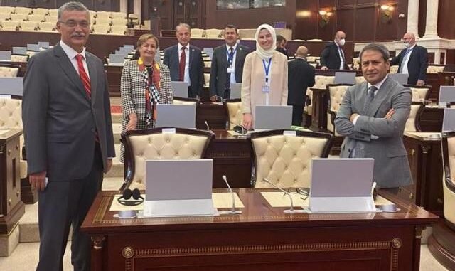 TURK PARLAMENTO HEYETi AZERBAYCAN MiLLi MECLiSTE YUKSEL OZKAN MUSTAFA SENTOP TURK PARLAMENTO HEYETi AZERBAYCAN MiLLi MECLiSTE YUKSEL OZKAN MUSTAFA SENTOP