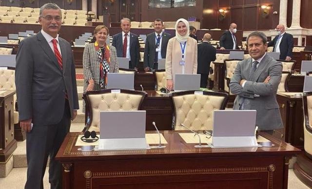TURK PARLAMENTO HEYETi AZERBAYCAN MiLLi MECLiSTE YUKSEL OZKAN MUSTAFA SENTOP TURK PARLAMENTO HEYETi AZERBAYCAN MiLLi MECLiSTE YUKSEL OZKAN MUSTAFA SENTOP