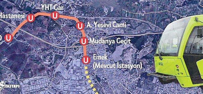 BURSARAY SEHIR HASTANESI METROSU BURSARAY SEHIR HASTANESI METROSU