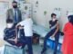 YILDIRIM ILCE SAGLIK MUDURU DR FERHAT EKINCI VE ASI OLAN OGRENCILER
