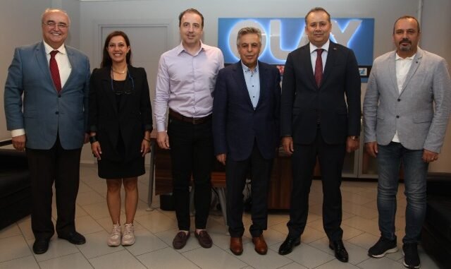 iL GOC iDARESi MUDURU RECEP BATU UYUM VE iLETiSiM CALISMA GRUBU BASKANI BURCU DEMiR OLAY MEDYA ZiYARETi iL GOC iDARESi MUDURU RECEP BATU UYUM VE iLETiSiM CALISMA GRUBU BASKANI BURCU DEMiR OLAY MEDYA ZiYARETi