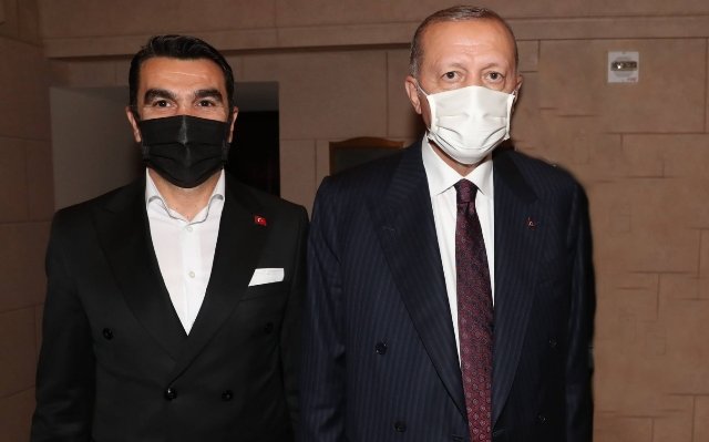 FUAT ALPASLAN VE CUMHURBASKANI RECEP TAYYIP ERDOGAN FUAT ALPASLAN VE CUMHURBASKANI RECEP TAYYIP ERDOGAN