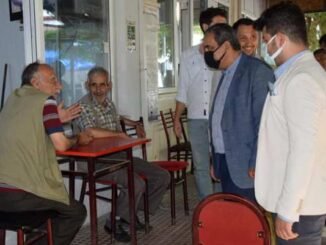 CHP iL BASKANI iSMET KARACA ORHANGAZi SAHA CALISMASI