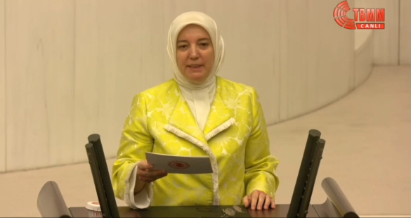 AK PARTi BURSA MiLLETVEKiLi EMiNE YAVUZ GOZGEC TBMM KURSUSU BUTCE GORUSMELERi