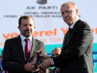 CUMHURBASKANI RECEP TAYYiP ERDOGAN VE GURSU BELEDiYE BASKANI MUSTAFA ISIK