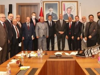 iCiSLERi BAKANI SULEYMAN SOYLU HAKAN CAVUSOGLU MUSTAFGA ESGiN AHMET KILIC ZAFER IYIK BiLDEF BASKANI RAMAZAN ALP VE YONETiMi