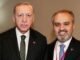 CUMHURBASKANI RECEP TAYYiP ERDOGAN VE BUYUKSEHiR BELEDiYE BASKANI ALiNUR AKTAS