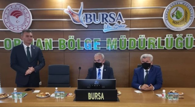 ORMAN GENEL MUDURU BEKiR KARACABEY VE ORMAN BOLGE MUDURU MUSTAFA ULKUDUR ORMAN GENEL MUDURU BEKiR KARACABEY VE ORMAN BOLGE MUDURU MUSTAFA ULKUDUR