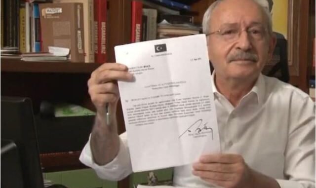 CHP GENEL BASKANI KEMAL KILICDAROGLU VE HIZLI TREN iHALESiYLE iLGiLi BELGE CHP GENEL BASKANI KEMAL KILICDAROGLU VE HIZLI TREN iHALESiYLE iLGiLi BELGE