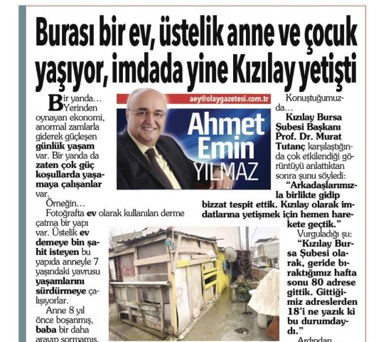 BARAKADAN EV KIZILAY VALi YAKUP CANBOLAT
