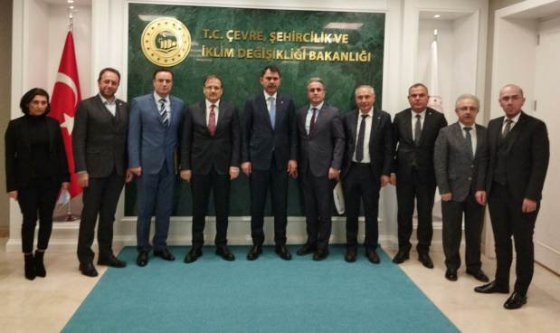CEVRE VE SEHiRCiLiK BAKANI MURAT KURUM HAKAN CAVUSOGLU iMSiAD BASKANI MUSTAFA ANDIC CEVRE VE SEHiRCiLiK BAKANI MURAT KURUM HAKAN CAVUSOGLU iMSiAD BASKANI MUSTAFA ANDIC