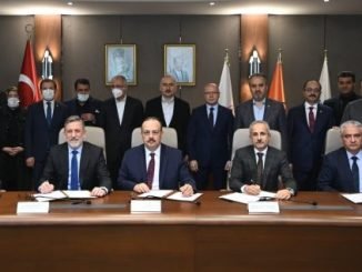 ULASTIRMA BAKANI ADiL KARAiSMAiLOGLU TEKNOSAB TOPLANTISI VE LOJiSTiK MERKEZi SOZU