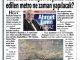 GURSU CALI METROSU OLAY GAZETESI YAZI KUPURU