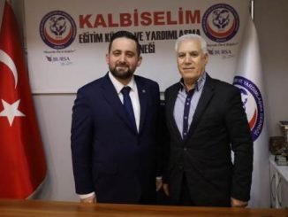MUSTAFA BOZBEY VE KALBISELIM DERNEGI BASKANI OSMAN IPEKCIOGULLARI