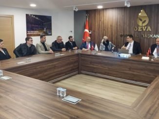 DEVA GENEL BASKAN YARDIMCISI MEDENI YILMAZ VE TESKILAT TOPLANTISI