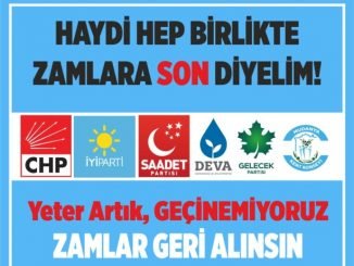 MUDANYA MUHALEFET CEPHESi VE ZAMLARI GERi ALIN CAGRISI