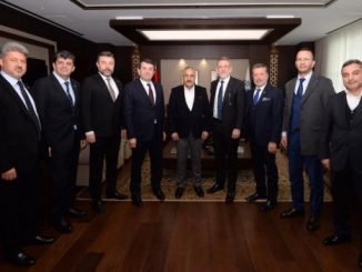 EPDK BASKANI MUSTAFA YILMAZ BTSO BASKANI iBRAHiM BURKAY ALi UGUR iLHAN PARSEKER