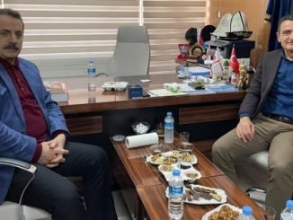FARUK CELiK VE KKTC TARIM BAKANI DURSUN IOGUZ GORUYMESi
