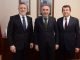 SANAYI BOLGELERI GENEL MUDURU FATIH TURAN BTSO BASKANI IBRAHIM BURKAY ALI UGUR
