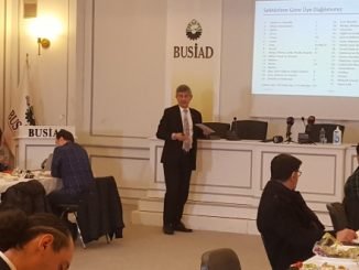 BUSiAD BASKANI BUGRA KUCUKKAYALAR VE iLK BASIN TOPLANTISI