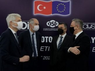 BTSO BASKANI iBRAHiM BURKAY VE AB UYESi ULKELER BUYUKELCiLERi
