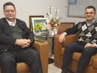 DEVA PARTiSi GENEL BASKAN YARDIMCISI BURAK DALGIN VE DEVA iL BASKANI SERKAN OZGOZ