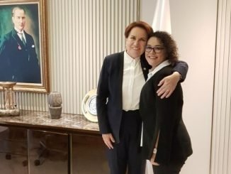iYi PARTi GENEL BASKANI MERAL AKSENER VE GiK UYESi MUBERRA CAKIR