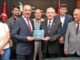 HAYRi TURKYILMAZ VE CHP MUDANYA ORGUTU KEMAL KILICDAROGLU ZiYARETi