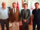 TURSAB BASKANI MURAT SARACOGLU MUDANYA LiMAN MUDURU VEYSEL BASAR MUDANYA GUMRUK MUDURU SENOL ALKAN CRUiSE GEMiLERi GORUSMESi
