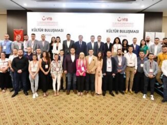 YTB ORHANIZASYONU HOH GENCLIK KOLLARIYLA BULUSMA HAKAN CAVUSOGLU