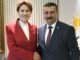 iYi PARTi GENEL BASKANI MERAL AKSENER VE iL BASKANI SEiLCUK TURKOGLU